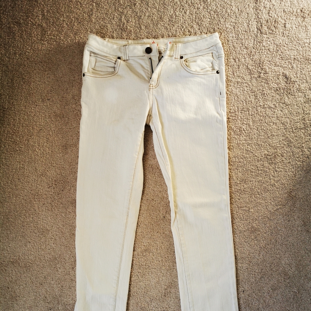 a+ab White Jeans